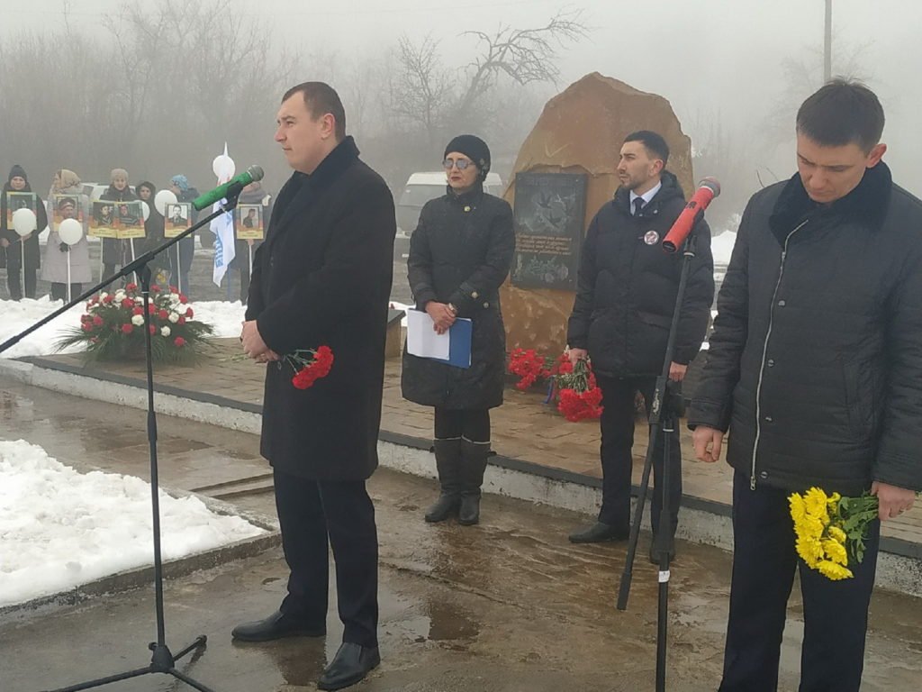 Состоялся митинг к 5-летию завершения Чернухино-Дебальцевской операции