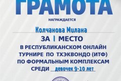 Представители ЛНР отличились на турнире по тхэквондо в Республике Коми