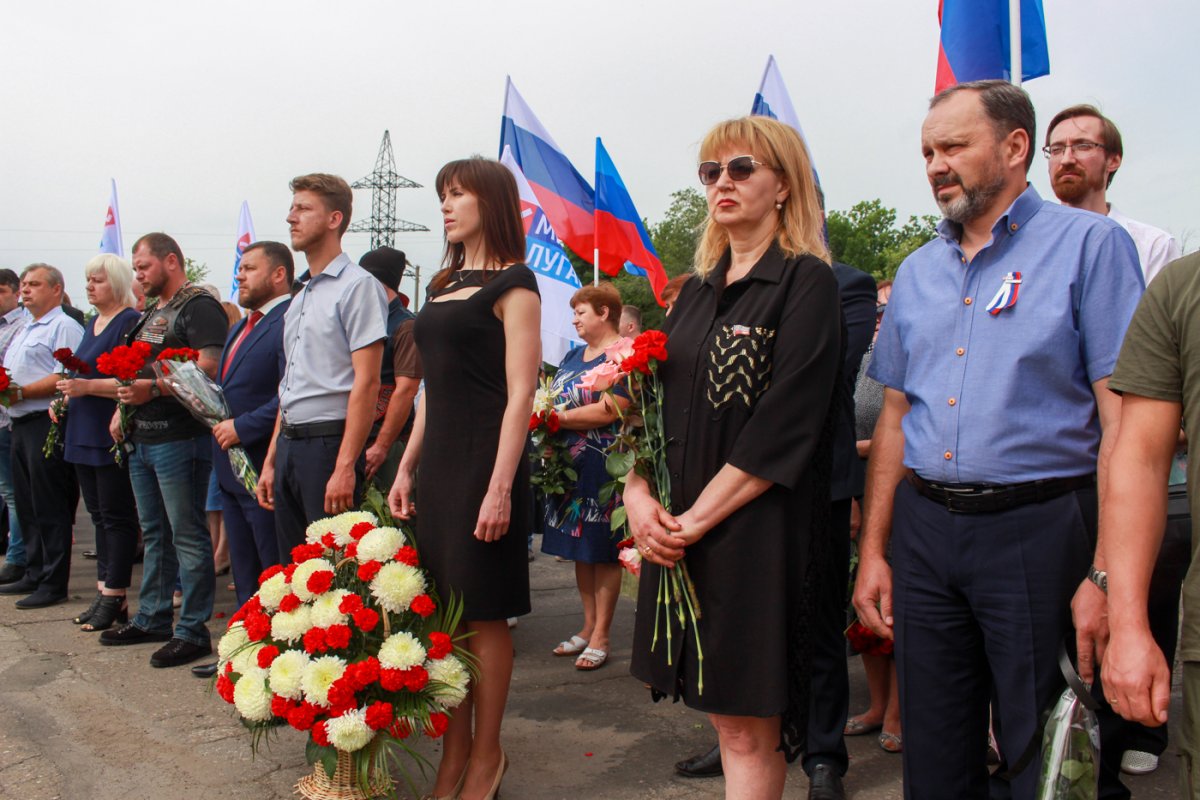 В ЛНР почтили память российских журналистов ВГТРК, погибших в 2014 году