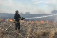 В ЛНР объявлен самый высокий класс пожарной опасности