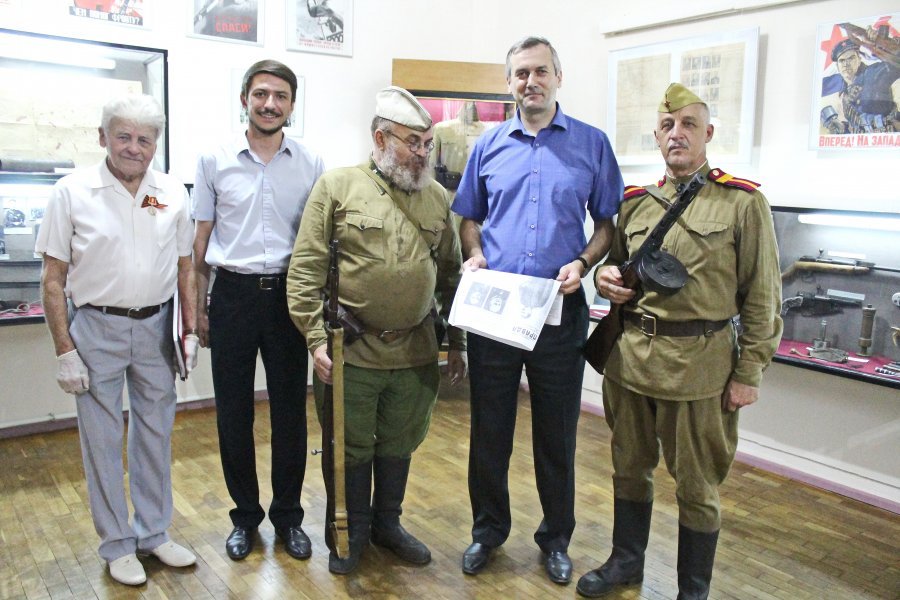 "Войной испепеленные года" вспомнили в Луганском краеведческом музее