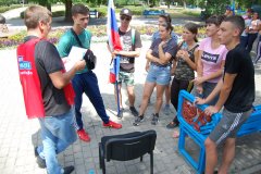 В Луганске состоялся квест "Мы – патриоты Родины своей"