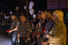 В Луганске почтили память погибших в результате обстрела ВСУ 6 лет назад земляков