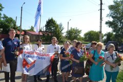 В Миусинске почтили память погибших от обстрелов ВСУ в 2014 году