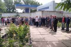 На луганском заводе почтили память погибших в годы Великой Отечественной войны