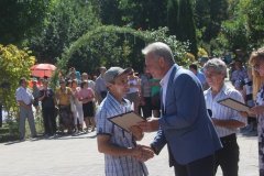 На Юбилейном казаки провели праздник по случаю Дня шахтера