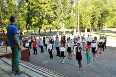 "Восток" начинает день с утренней зарядки
