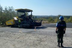 ЛНР продолжает работы по планировке площадок КПП "Луганск-Счастье" и "Первомайск-Золотое"