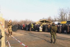 Временный пункт пропуска "Станица Луганская" возобновил работу