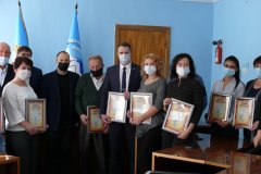 Представители ФП и ФССНСППЗ наградили победителей смотра-конкурса по охране труда