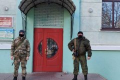 На время тренировок социально важные объекты Республики взяты под охрану сотрудниками МВД ЛНР