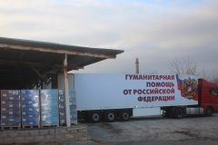 С 2014 года из России в Республику было доставлено почти 49 тысяч тонн гумпомощи