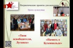 Представитель ЛНР презентовала проекты к 75-летию Победы на онлайн-семинаре с РФ