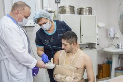 Для клиники медицины катастроф был приобретен компьютерный томограф