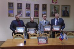 Состоялось торжественное гашение марки, посвященной 70-летию пожарно-прикладного спорта Луганщины