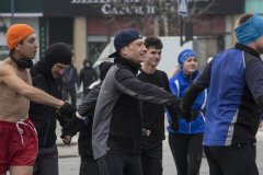 В Луганске состоялся новогодний забег на 16-километровую дистанцию