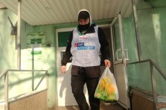 Добровольцы акции "Рука помощи" помогли 37 жителям Республики