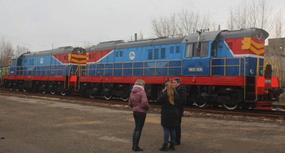 "Луганская железная дорога" получила два тепловоза