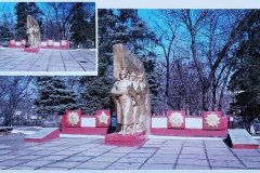 Луганчан приглашают 23 февраля на открытие памятного знака в сквере Победы