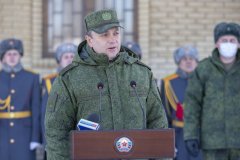 Глава ЛНР открыл отремонтированное расположение одного из отрядов Народной Милиции