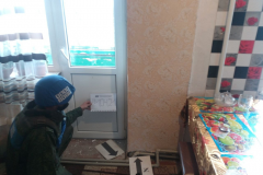 Представители ЛНР в СЦКК зафиксировали последствия обстрела Золотого-5 со стороны ВСУ
