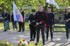 Луганчане почтили память одесситов, погибших 2 мая 2014 года
