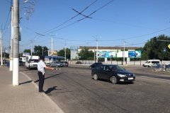 Сотрудники СЭС и МВД проверили соблюдение масочного режима в маршрутках Луганска