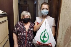 За неделю добровольцы помогли 11 гражданам Республики