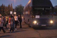 Второй день выборов. Антрацитовцы голосуют за единство с Россией