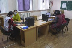 Жители прифронтового поселка Фрунзе проголосовали за мир