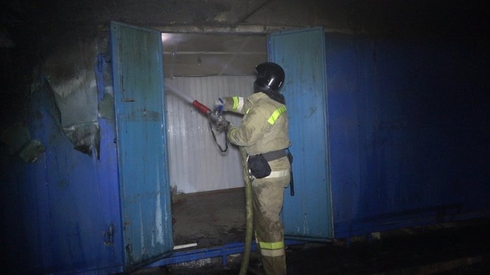 В Луганске на Центральном рынке произошел пожар