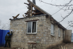 Представители ЛНР в СЦКК зафиксировали последствия обстрела села Долгое