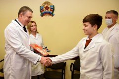 Леонид Пасечник исполнил мечту тринадцатилетнего Данила Емельянова