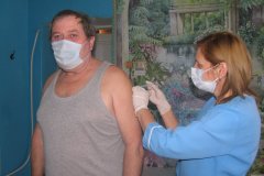 Вакцинация на Лутугинщине расширяет географию