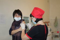 Вакцинация в Славяносербском районе продолжается