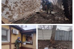 Украинские военнослужащие обстреляли н.п. Раевка
