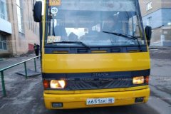 В РФ отправился четвертый автобус с жителями Краснодонщины