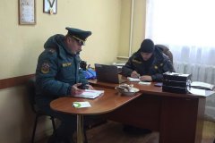 МЧС ЛНР организовывает работу в Станице Луганской