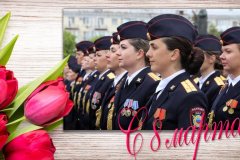 Поздравление министра внутренних дел ЛНР с Международным женским днем