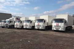 Очередной конвой МЧС России доставил в Луганск более 48,5 т гумпомощи – МЧС ЛНР