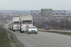 Очередной конвой МЧС России доставил в Луганск стройматериалы и продукты – МЧС ЛНР