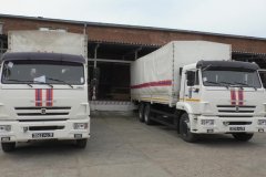 Власти Сухума передали в Луганск шесть тонн гуманитарной помощи