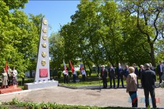 Торжественное открытие восстановленного обелиска Комсомольской Славы прошло в Старобельске