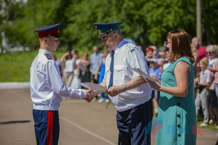 Торжественный выпуск в кадетском корпусе