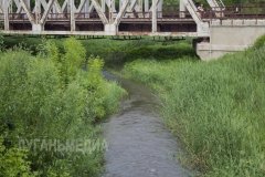 Сотрудники Минприроды ЛНР навели порядок в прибрежной полосе реки Ольховая