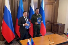Леонид Пасечник и Председатель Промсвязьбанка Петр Фрадков подписали соглашение о сотрудничестве