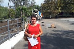 Депутат Народного Совета ЛНР Ирина Андрух ознакомилась с ходом восстановительных работ в Луганском УВК «Интеллект»