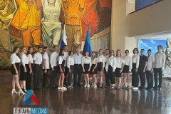 Краснодон посетила делегация партии СПРАВЕДЛИВАЯ РОССИЯ – ЗА ПРАВДУ во главе с Председателем Сергеем Мироновым, руководителем фракции «СПРАВЕДЛИВАЯ РОССИЯ» в ГД ФС РФ