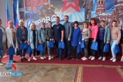 Депутат НС ЛНР Алексей Белецкий и депутат Государственной Думы Федерального Собрания РФ Антон Гетта встретились с жителями села Березовское