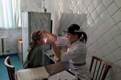 В городе Антрацит в рамках взаимодействия со специалистами-волонтерами из РФ продолжается работа медиков Ставропольского края